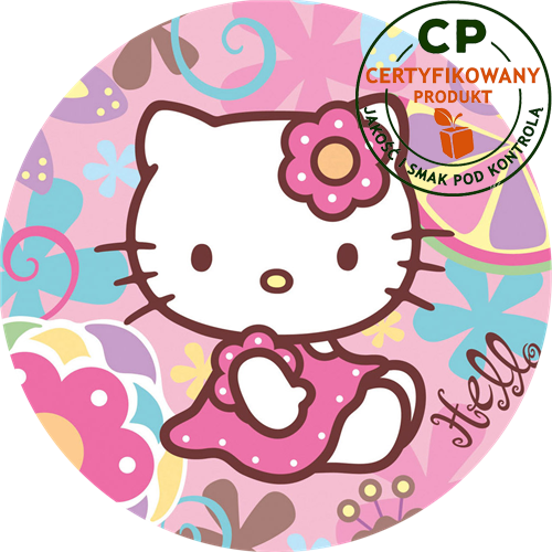 Opłatek na tort Hello Kitty