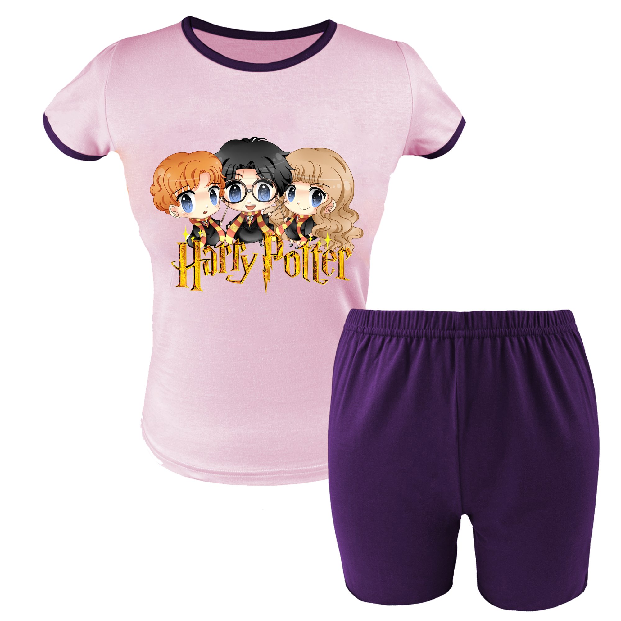 Krótka Piżama dziecięca Harry Potter
