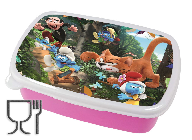 Pojemnik śniadaniowy Smerfy - Przygody