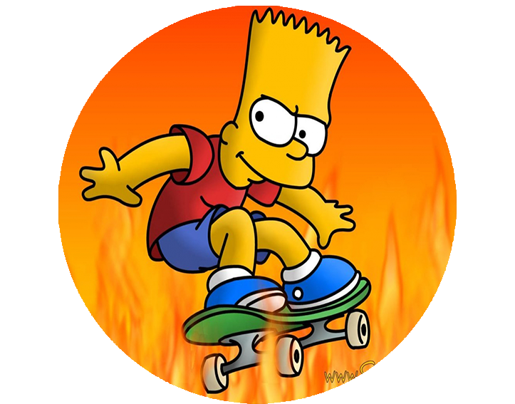 Podkładka pod myszkę Simpsonowie