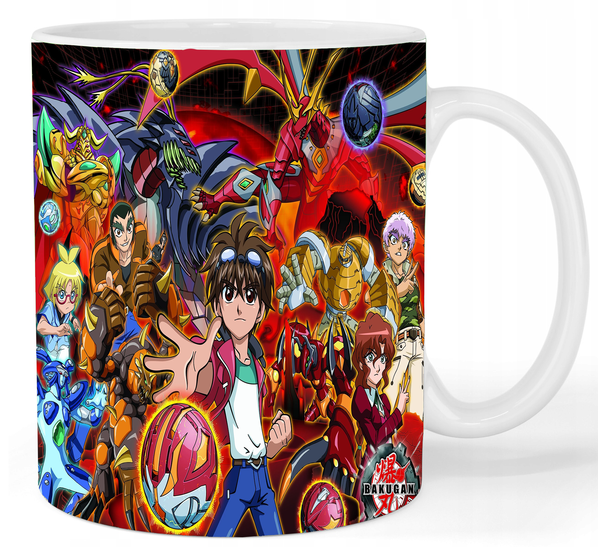 Kubek ceramiczny Bakugan