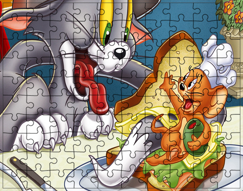 Puzzle Tom i Jerry