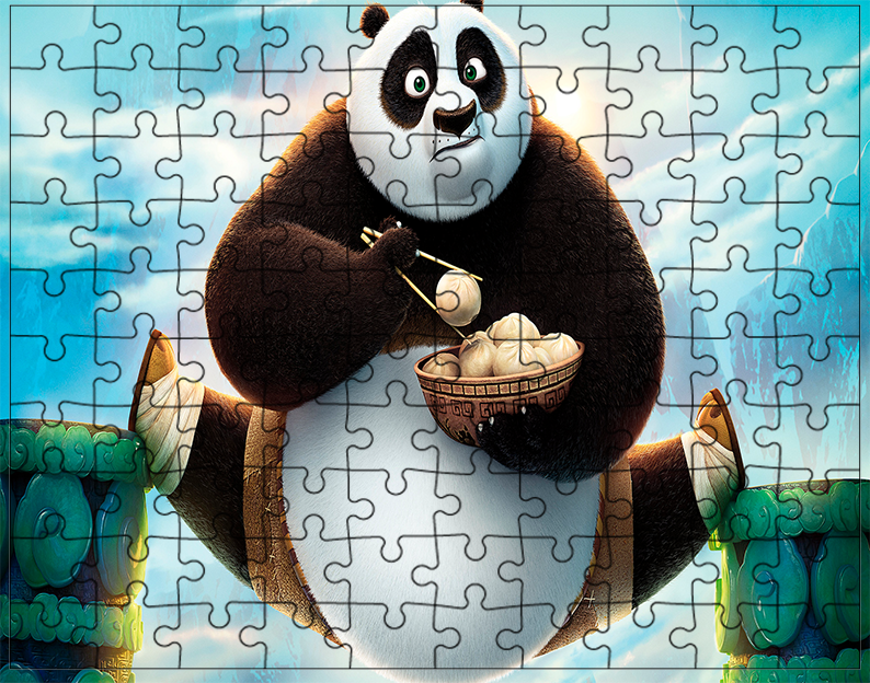 Puzzle Kung Fu Panda