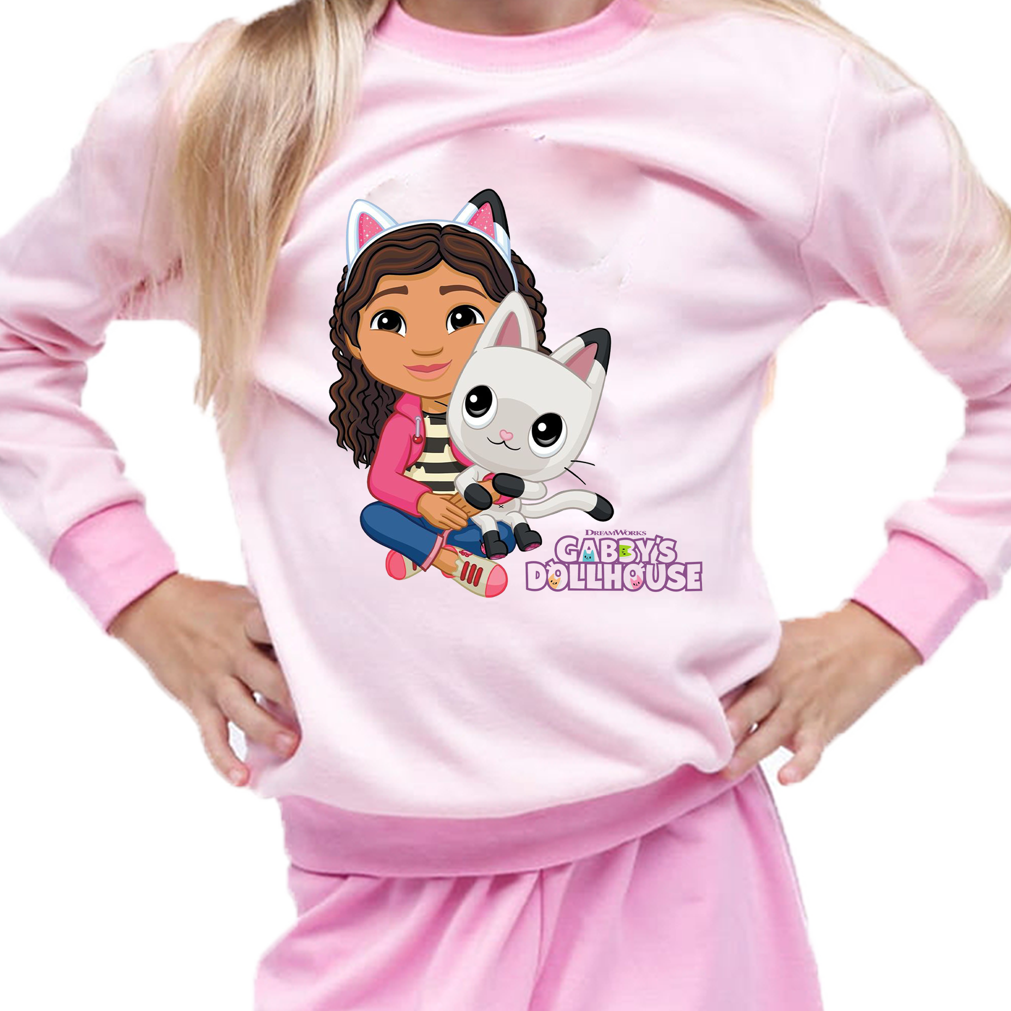 Piżama dziecięca Koci Domek