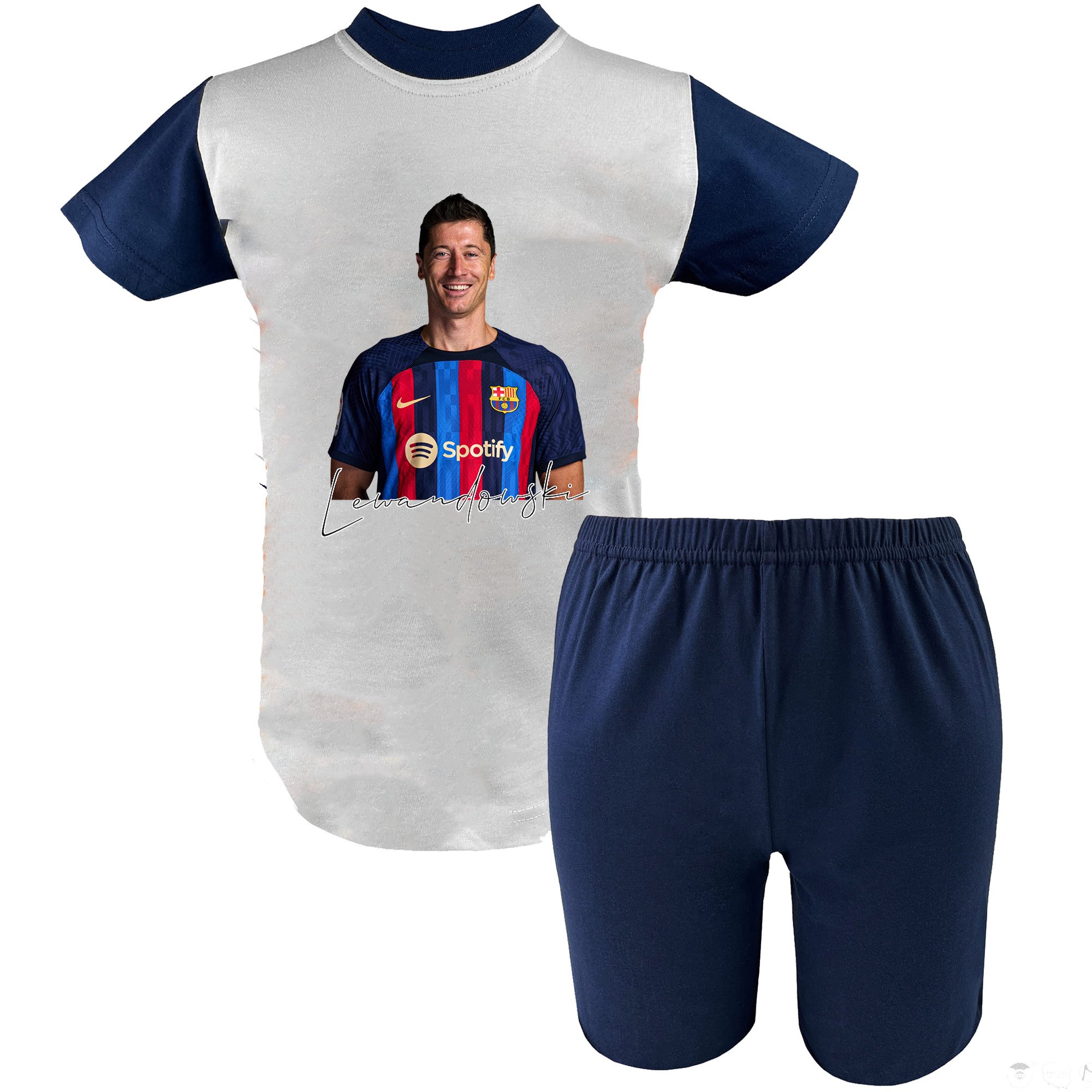 Krótka Piżama dziecięca Robert Lewandowski