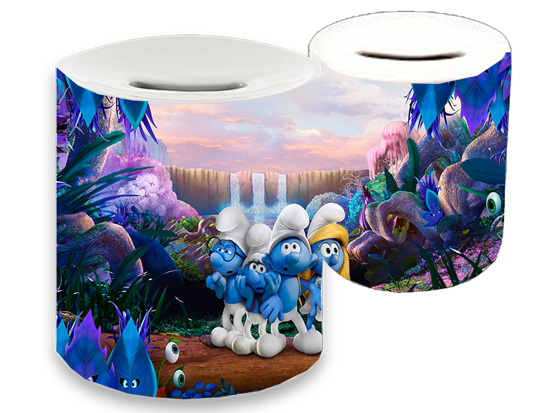 Skarbonka ceramiczna Smerfy