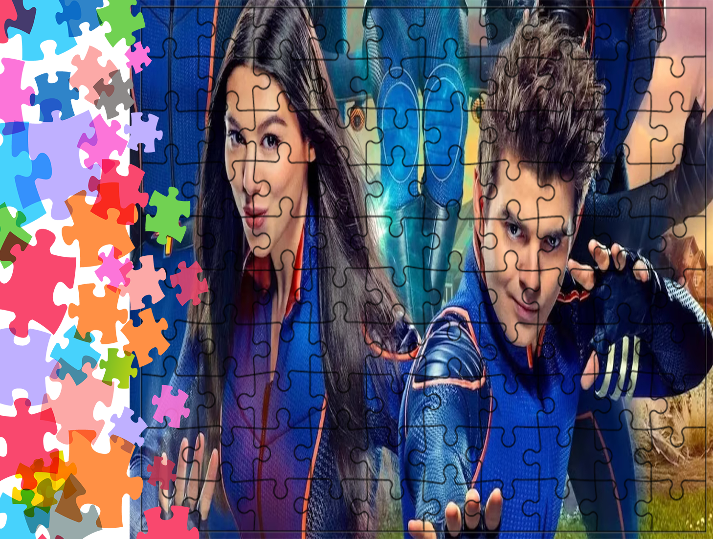 Puzzle tradycyjne - Grzmotomocni