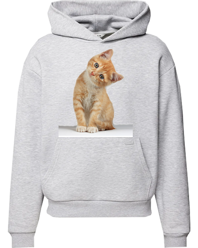 Bluza z kapturem z Kotem