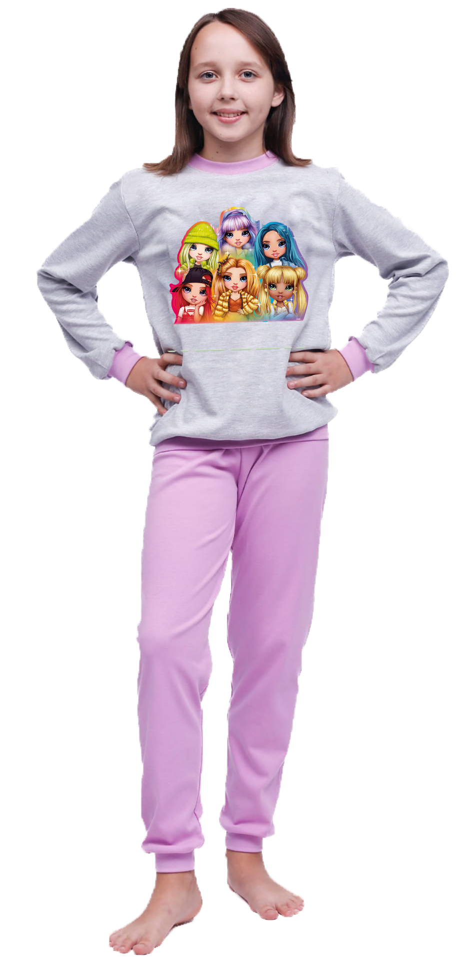 Piżama dziecięca Rainbow High