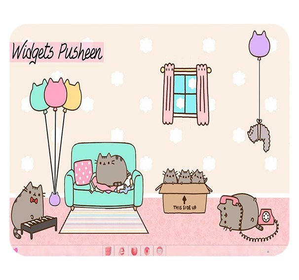 Podkładka pod myszkę Pusheen