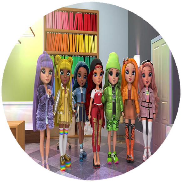 Podkładka pod myszkę Rainbow High