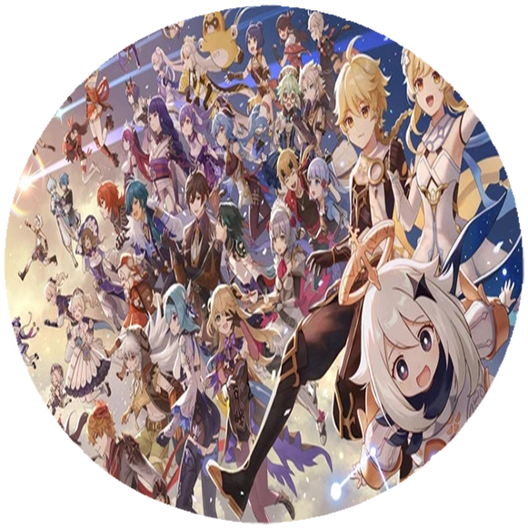 Podkładka pod myszkę Genshin Impact