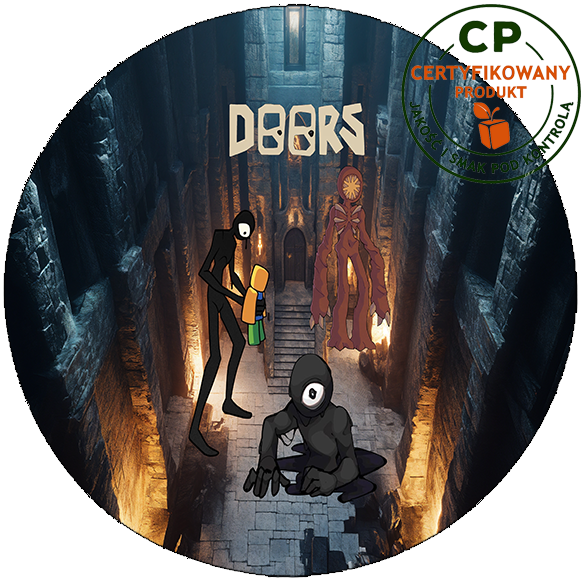 Opłatek na tort - ROBLOX DOORS