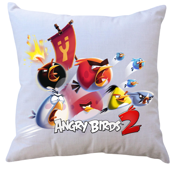 Poduszka z wkładem - Angry Birds - Wściekłe Ptaki