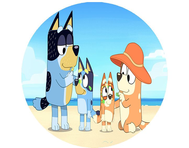 Podkładka pod myszkę Bluey