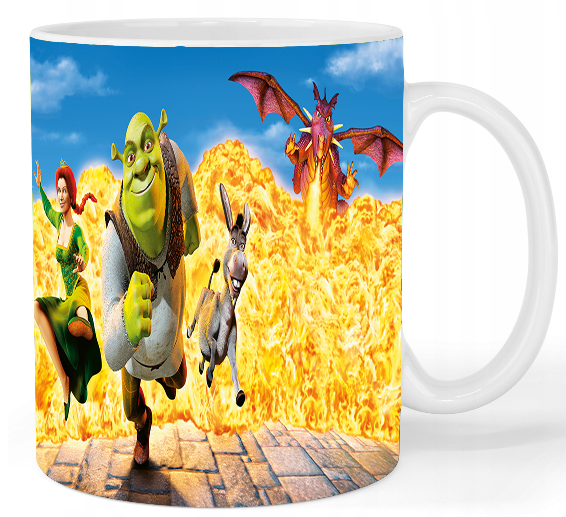 Kubek ceramiczny Shrek