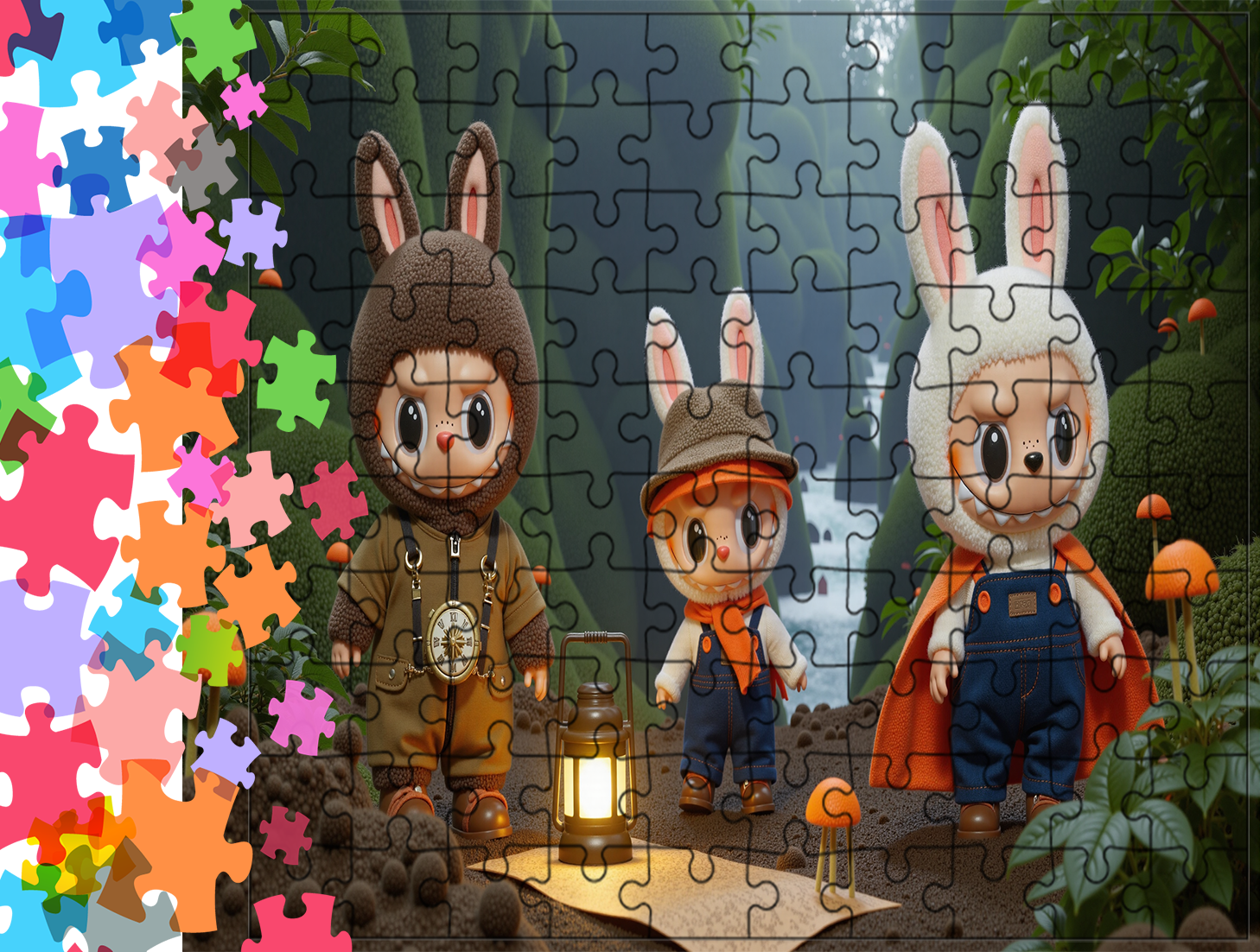 Puzzle tradycyjne - LABUBU THE MONSTERS