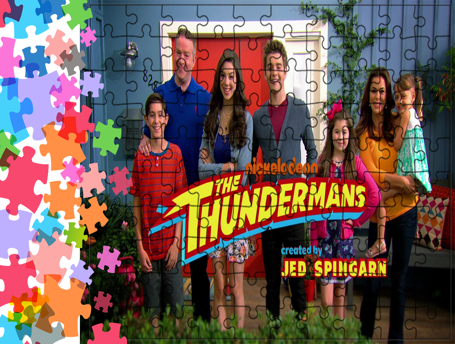 Puzzle tradycyjne - Grzmotomocni