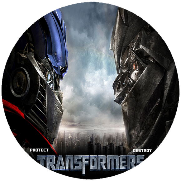 Opłatek na tort Transformers