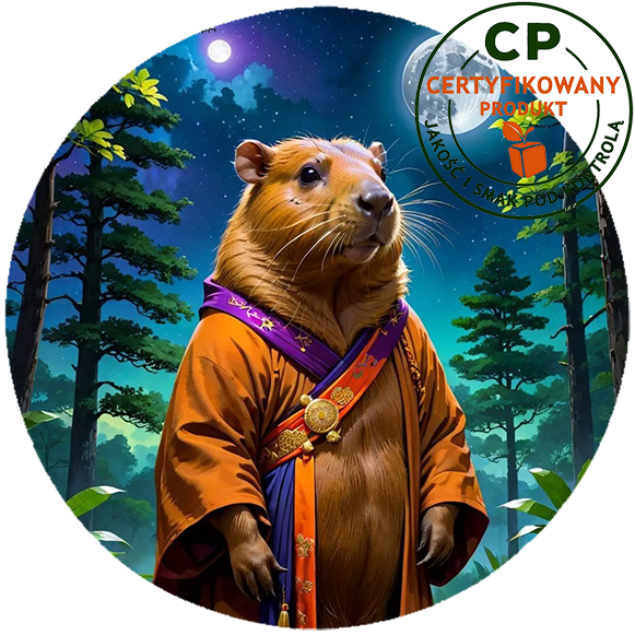 Opłatek waflowy na tort - Kapibara