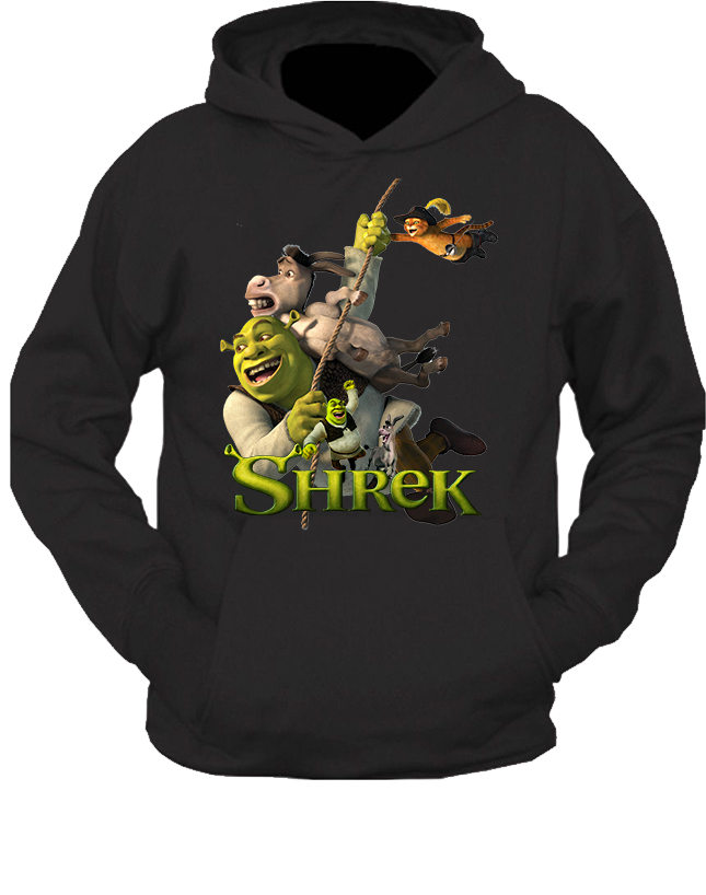 Bluza z kapturem Shrek