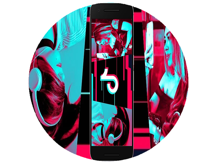 Opłatek na tort Tik Tok