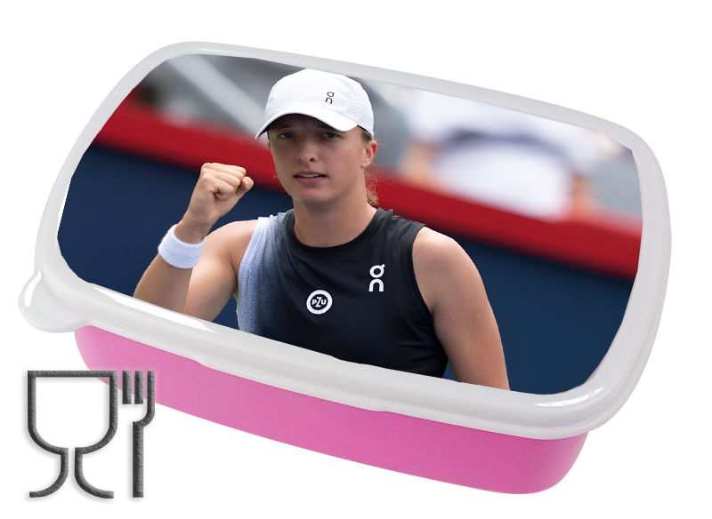 Pojemnik śniadaniowy - Lunchbox - Iga Świątek dla fana/fanki