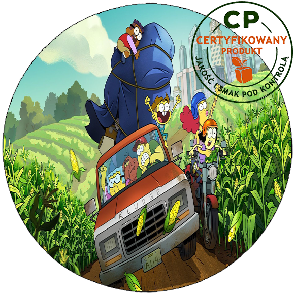 Opłatek na tort Greenowie