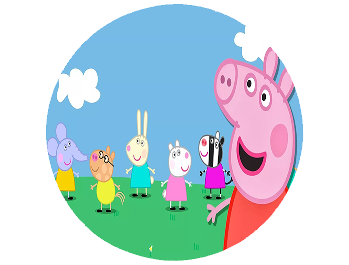 Opłatek na tort Świnka Peppa