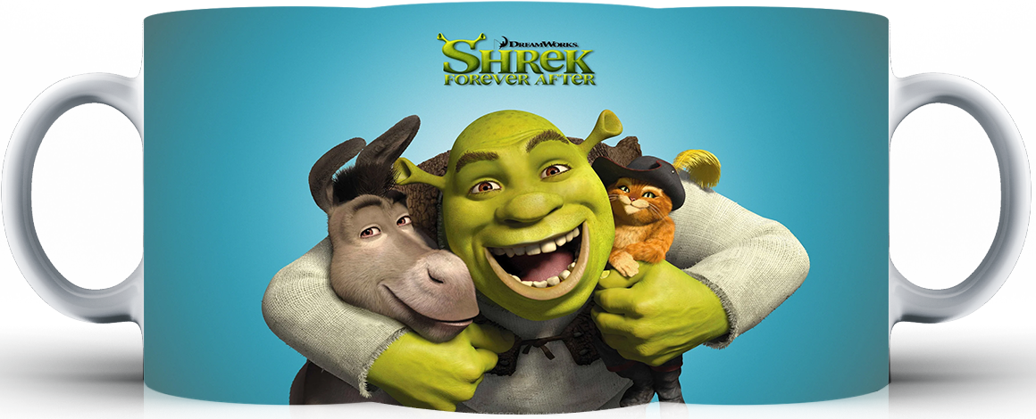 Kubek ceramiczny Shrek