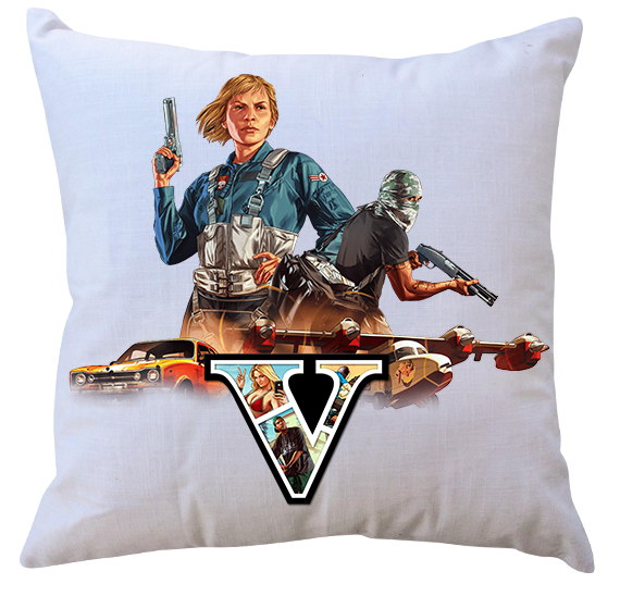 Poduszka z wkładem GTA Grand Thief Auto