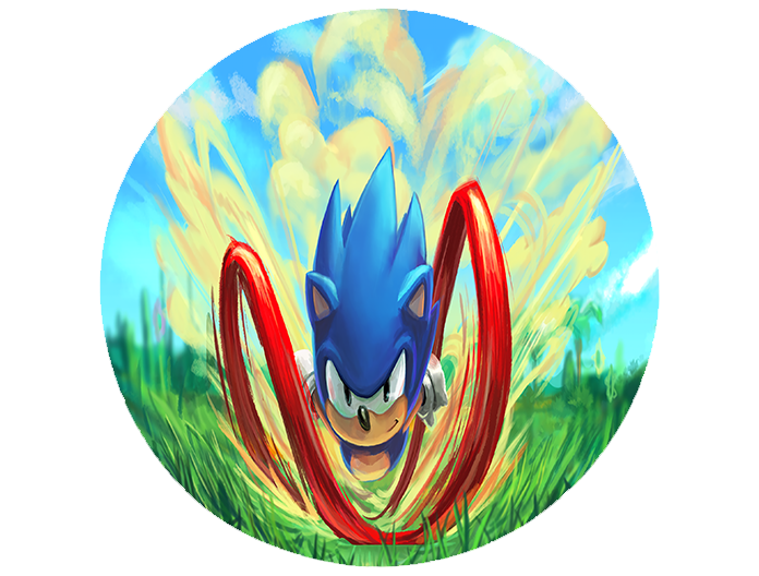 Podkładka pod myszkę Sonic