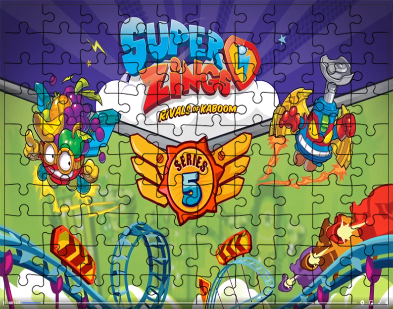 Puzzle Super Zings