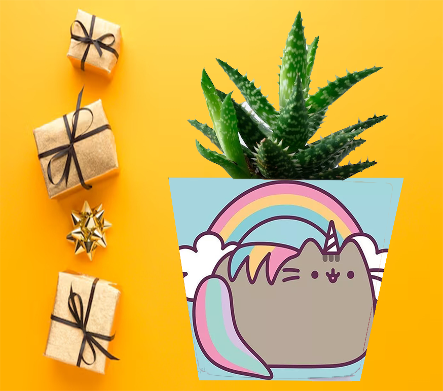 Doniczka do kwiatów/roślin - Pusheen - Kotek