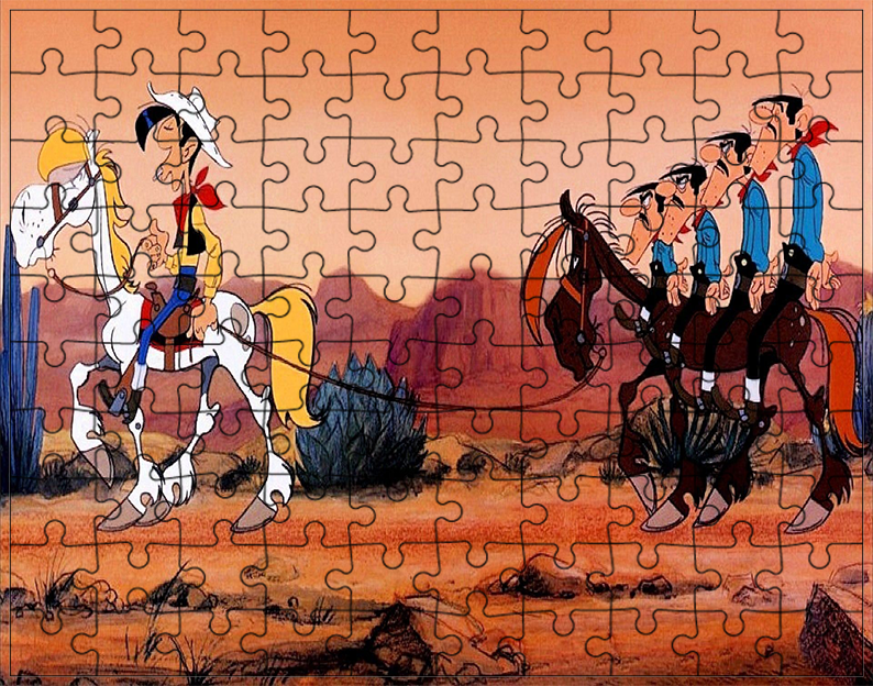 Puzzle Lucky Luke