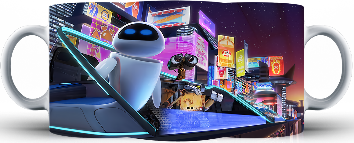 Kubek ceramiczny Wall-E Nowe Przygody