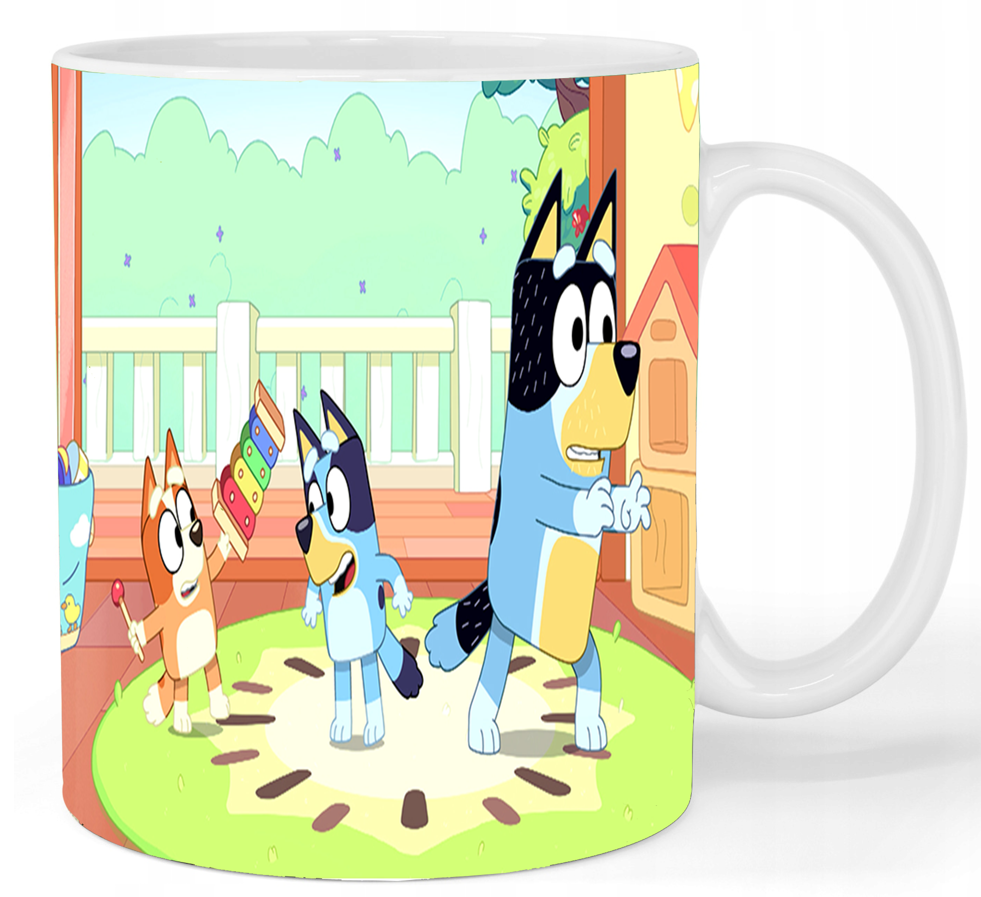 Kubek ceramiczny Bluey