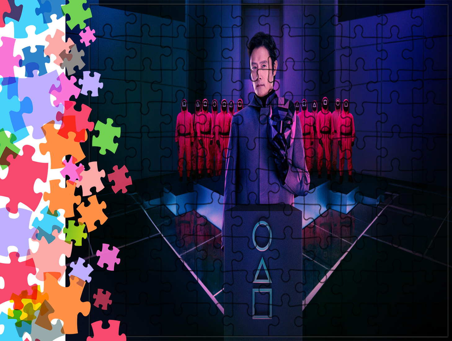 Puzzle tradycyjne - Squid Game