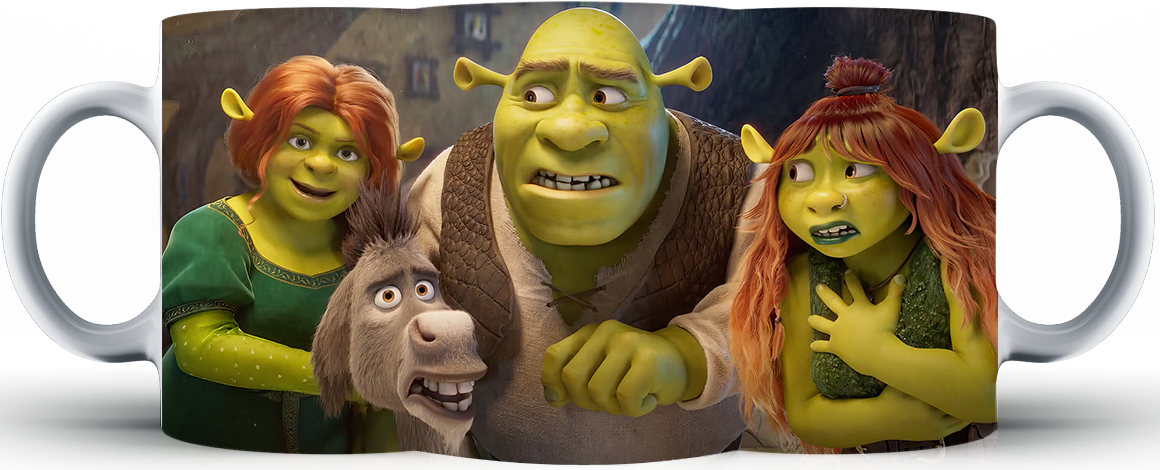 Kubek ceramiczny Shrek