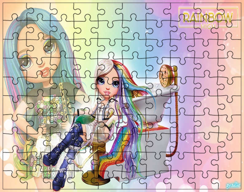 Puzzle Rainbow High