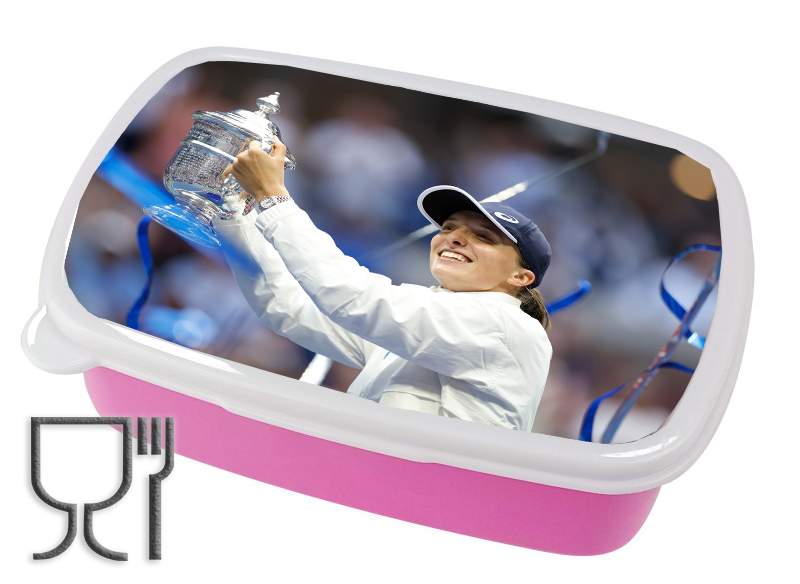 Pojemnik śniadaniowy - Lunchbox - Iga Świątek dla fana/fanki