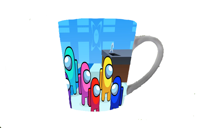 Kubek latte Among Us