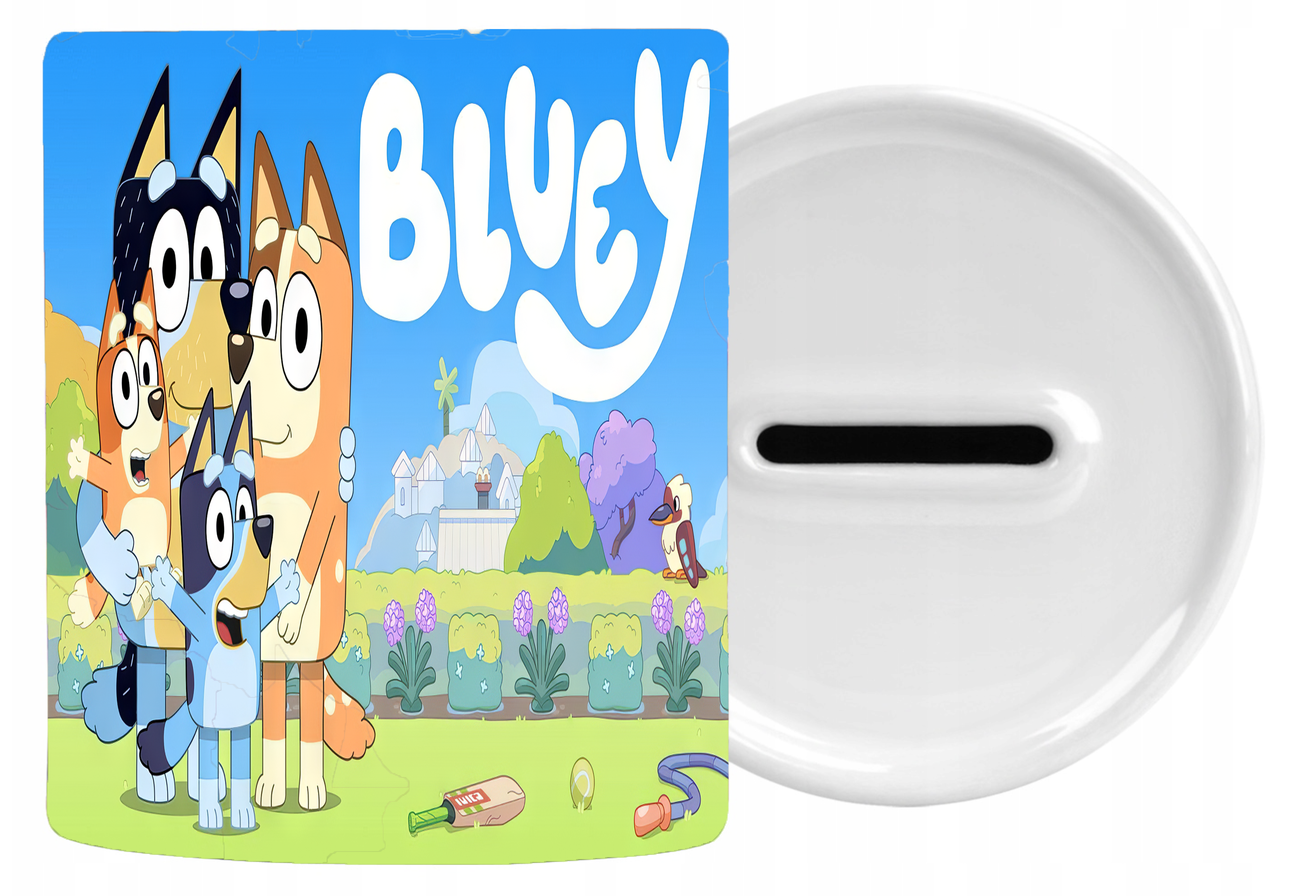 Skarbonka Ceramiczna Bluey i Przyjaciele - Blue i Bingo