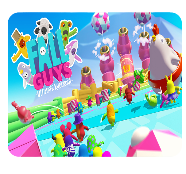 Podkładka pod myszkę Fall Guys