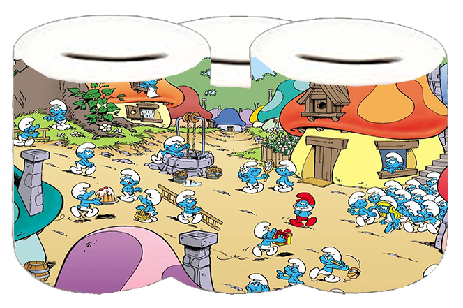 Skarbonka ceramiczna Smerfy