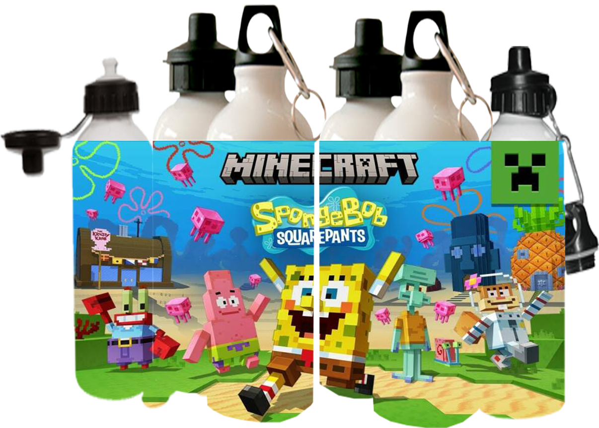 Bidon Junior Spongebob Kanciastoporty - Minecraft remake