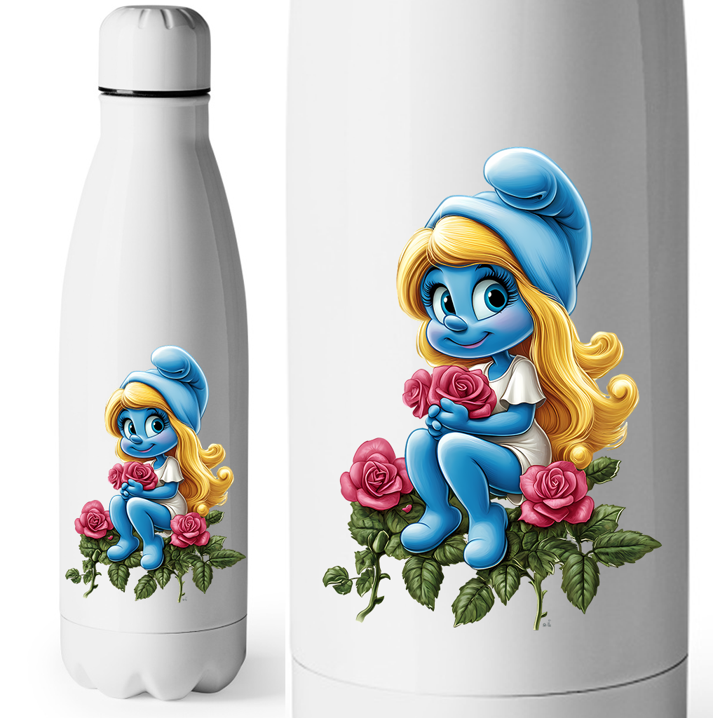 Termos - Butelka Termiczna - Smerfy