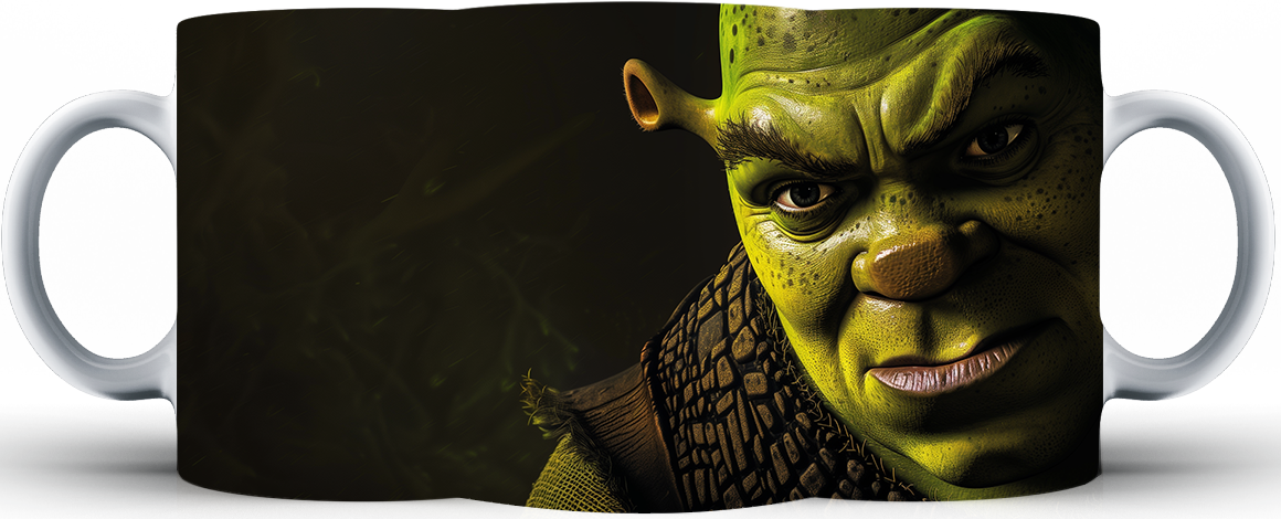 Kubek ceramiczny Shrek