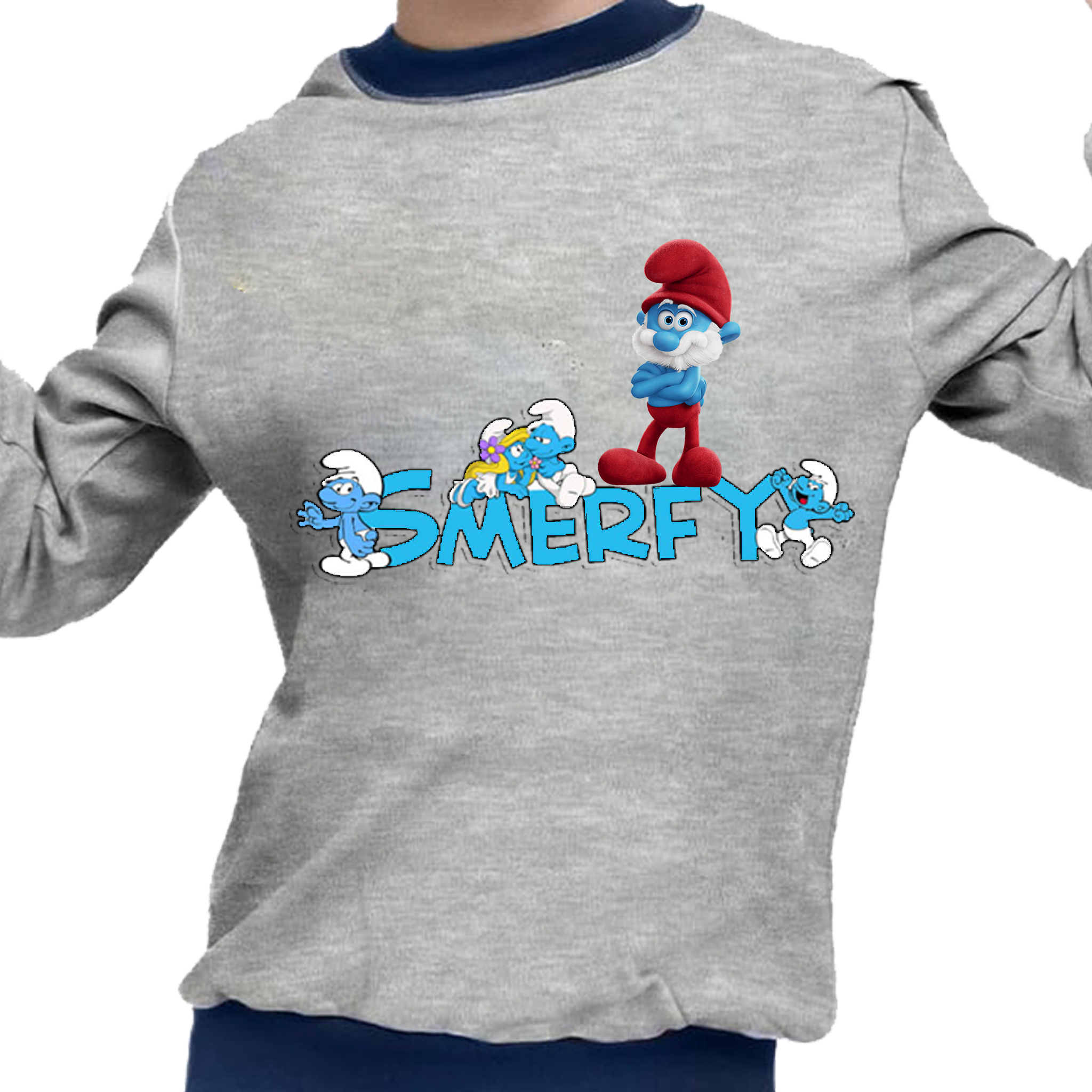 Piżama dziecięca Smerfy