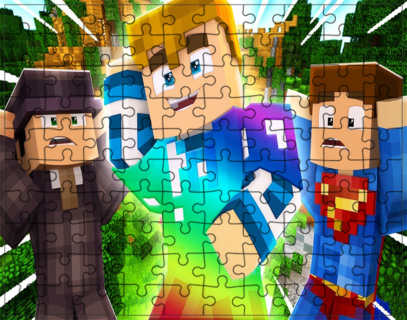 Puzzle Minecraft Roblox